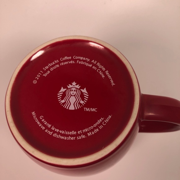 Starbucks red coffee mug - Picture 5 of 5